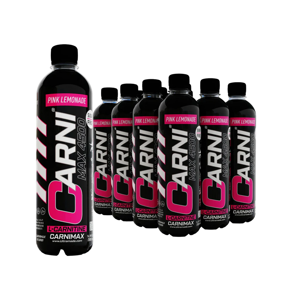 Carnimax  L-Carnitine – Pink Lemonade– 0g Sugar, 4500mg L-Carnitine - Ultramade