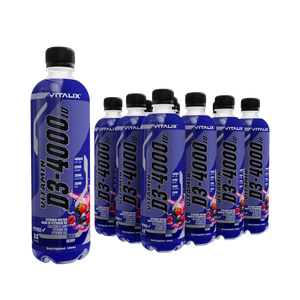 Vitamin D3-4000 Vitamin Water, Zero Sugar - Mixed Berry