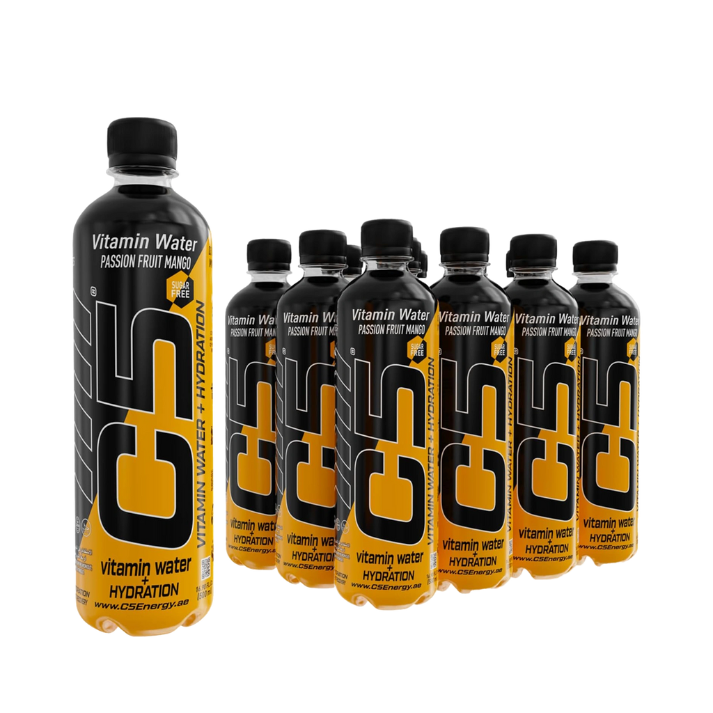 C5 Hydration  Passion Fruit Mango Electrolytes  Vitamin Water- Zero Sugar - Ultramade