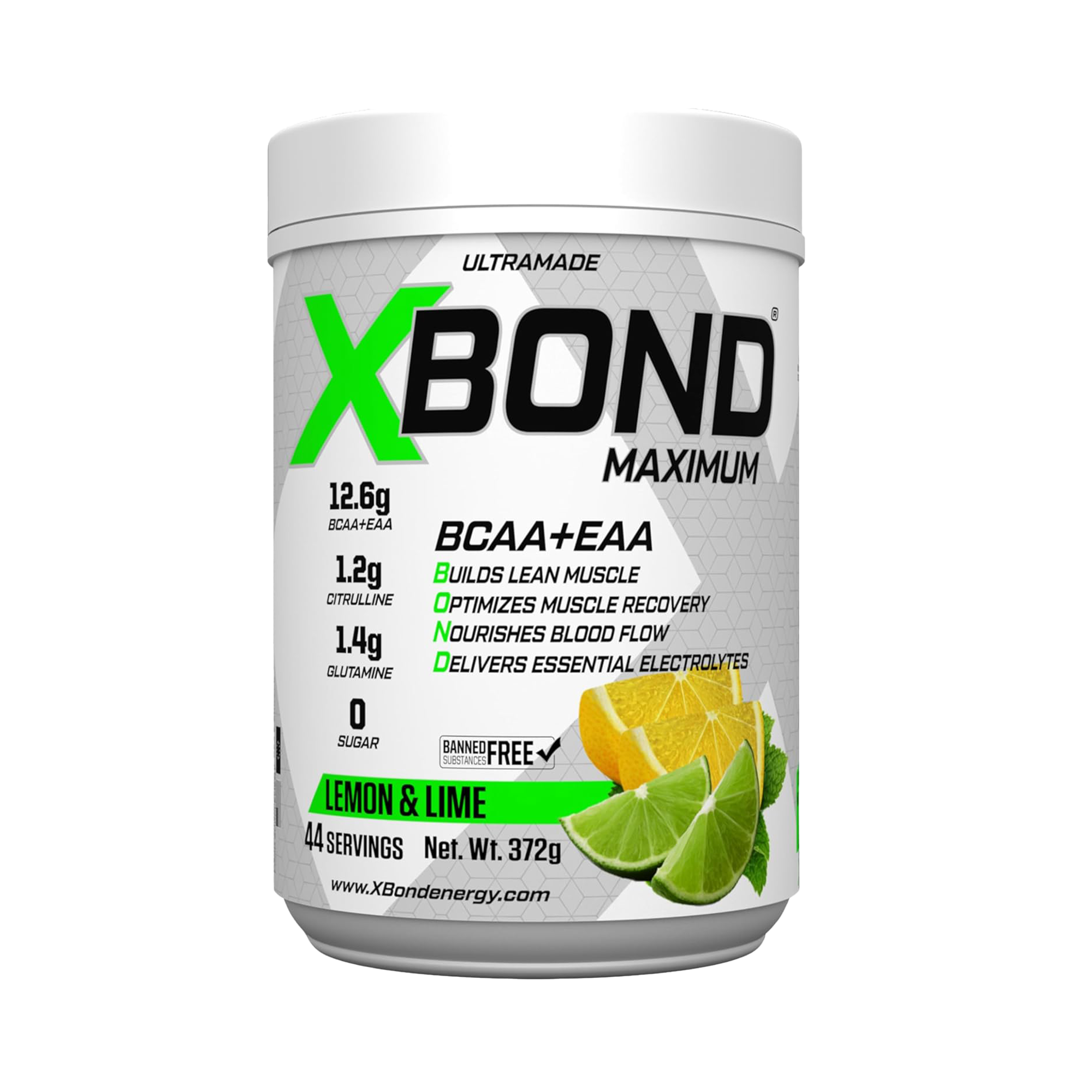 Xbond Powder BCAA + EAA - Lemon & Lime - Ultramade