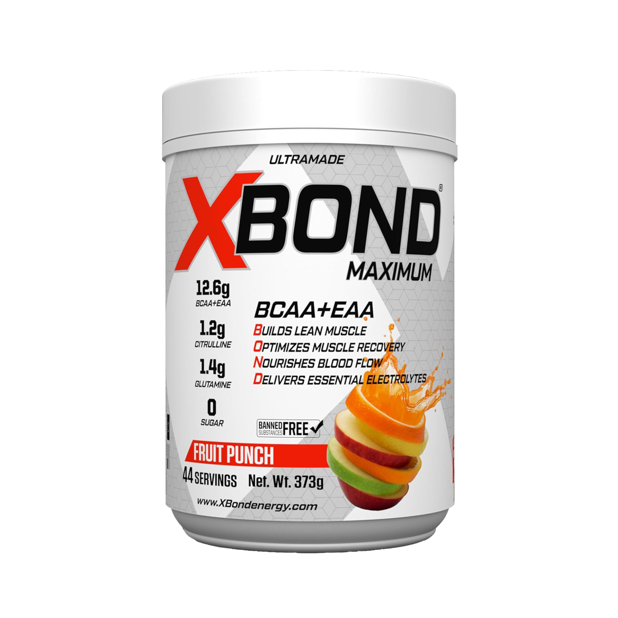 Xbond Powder BCAA + EAA - Fruit Punch - Ultramade