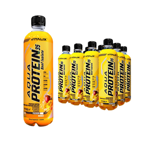 Aqua Protein 35  Premium Beef Protein Isolate - Mango Passion Fruit