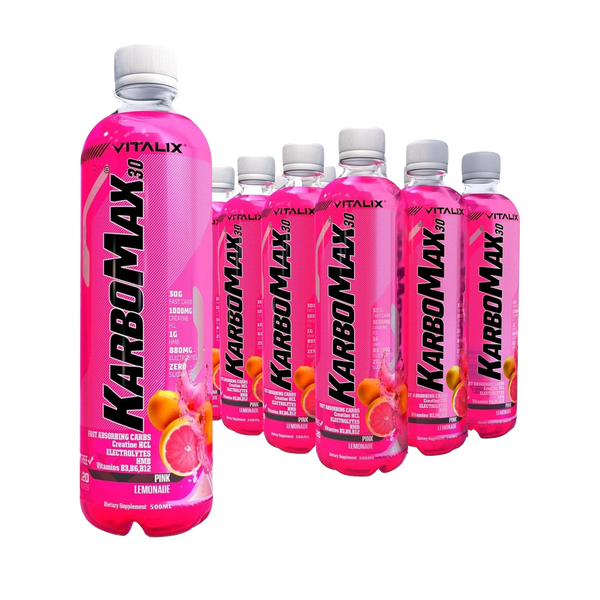 KarboMax 30 - Pink Lemonade | Weight Gain Drink | Fast Carb with 30g Carbs