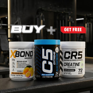 C5 Extreme + XBond BCAA + Free Creatine powder - Ultramade