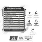 VITALIX KARBOMAX 3X FAST FUEL Lemon & Lime 1 kg - nutrition facts