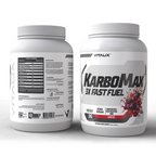 VITALIX KARBOMAX 3X FAST FUEL Vemtos 1 kg - front and back packaging